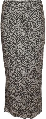 Noisy may Sukňa 'NMSTEFFI'  béžová / svetlohnedá / čierna