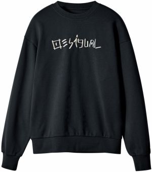 Desigual Mikina  zmiešané farby / čierna