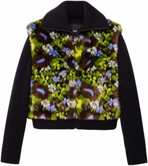 Desigual Prechodná bunda  zmiešané farby / čierna