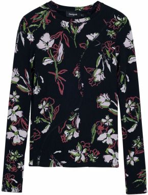 Desigual Tričko  zmiešané farby / čierna