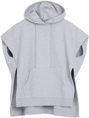 Desigual Mikina  sivá melírovaná