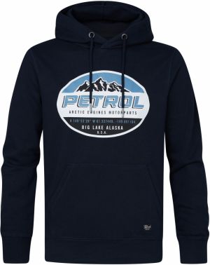 Petrol Industries Mikina 'Taku'  modrá / zmiešané farby