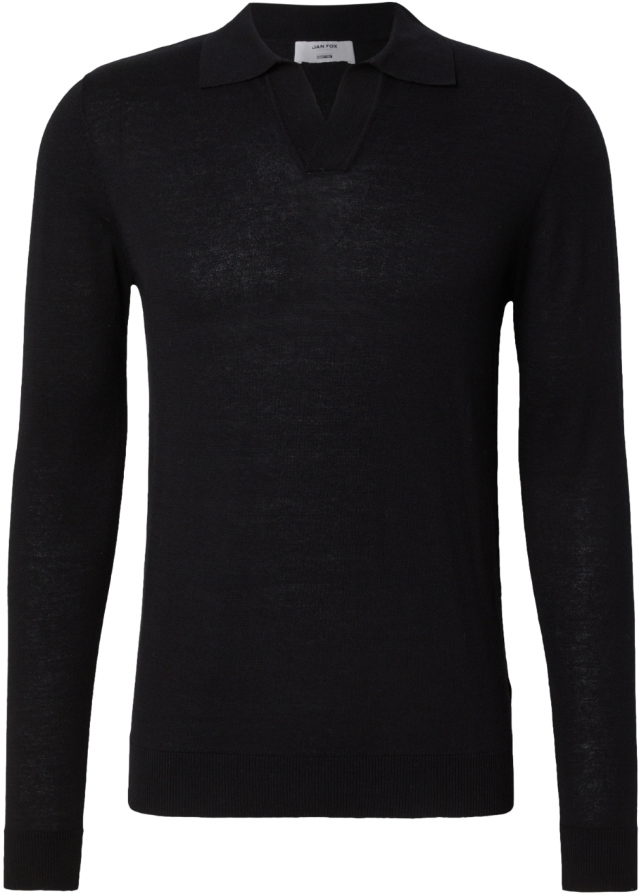DAN FOX APPAREL Sveter 'Essentials'  čierna