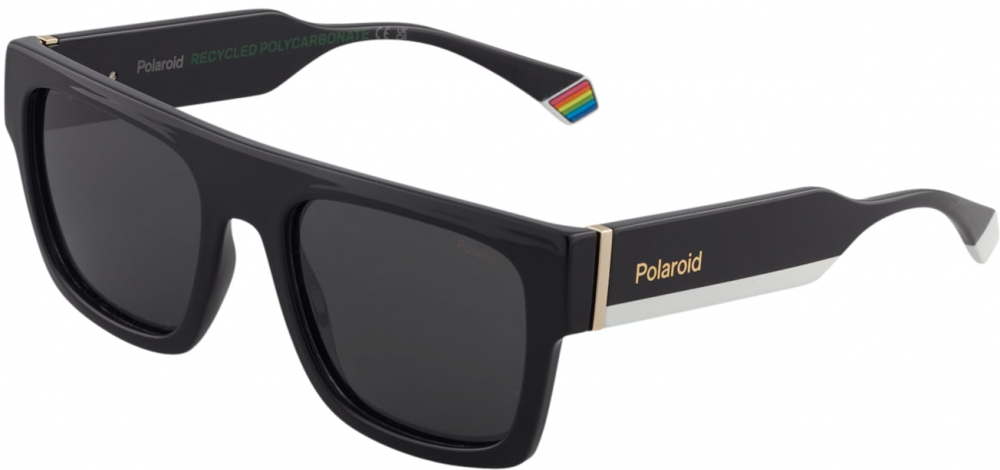 Polaroid Slnečné okuliare  zlatá / čierna / biela