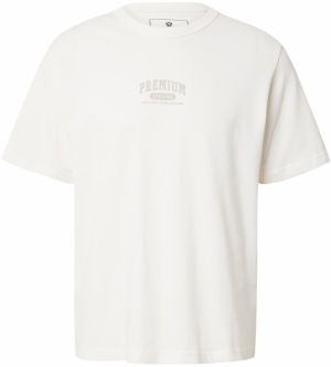 Jack & Jones Premium Tričko 'JPRBLUMARCUS'  sivá / biela