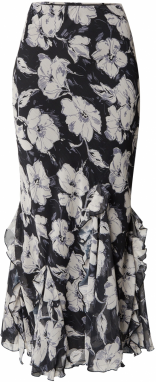 TOPSHOP Sukňa  svetlosivá / tmavosivá / čierna