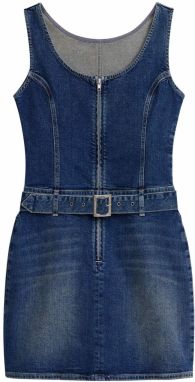 Desigual Šaty  modrá denim