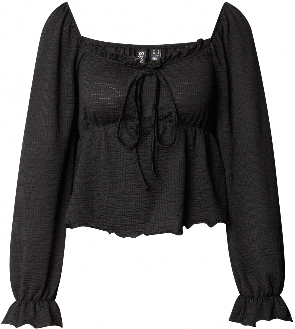 PIECES Blúzka 'PCFAY'  čierna