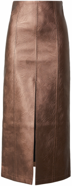TOPSHOP Sukňa  bronzová