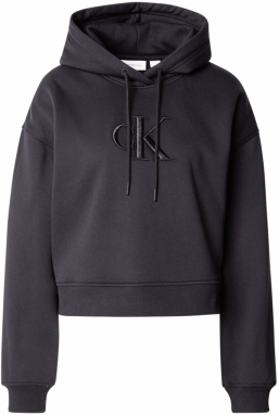 Calvin Klein Jeans Mikina  čierna