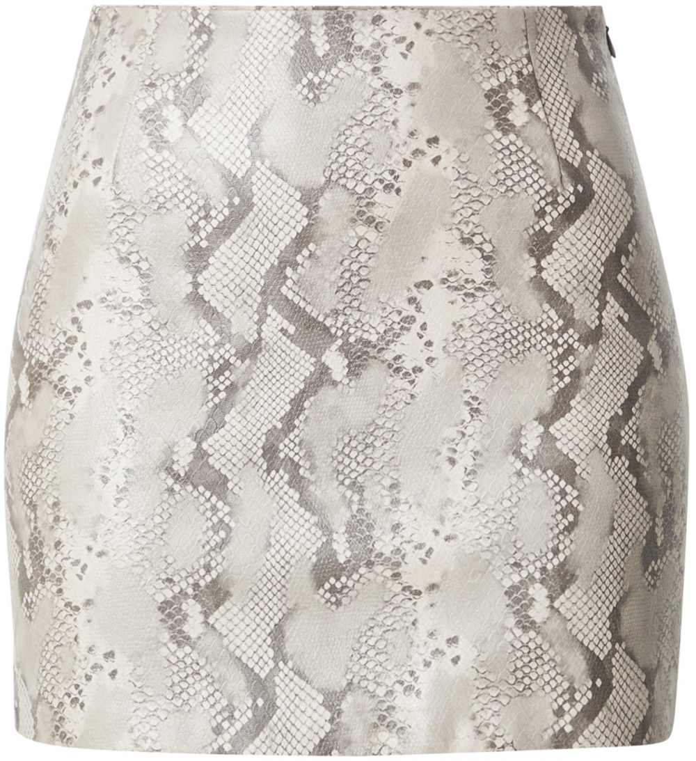 TOPSHOP Sukňa  sivá / svetlosivá