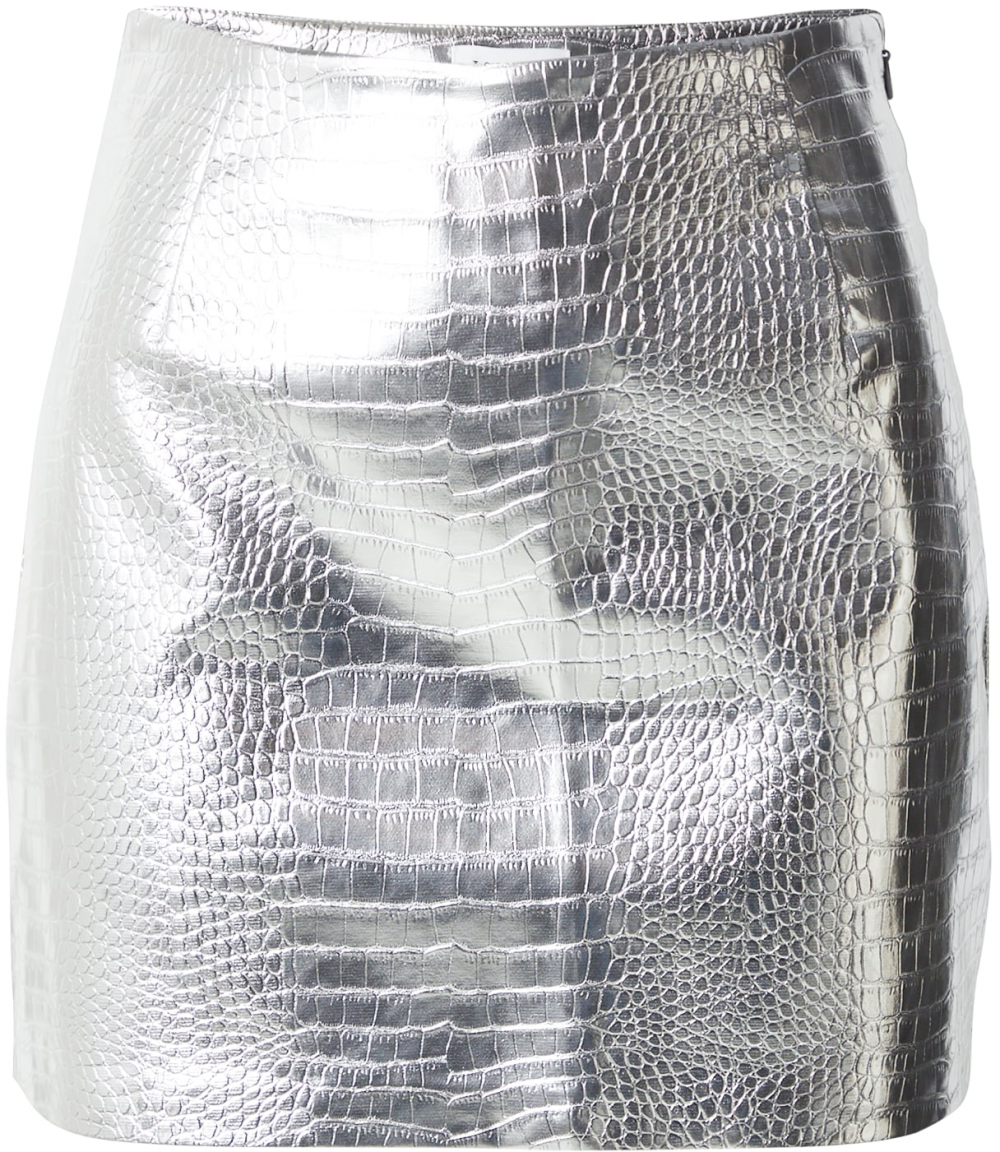 TOPSHOP Sukňa  strieborná