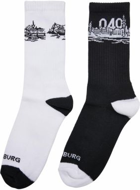 Mister Tee Ponožky  čierna / biela