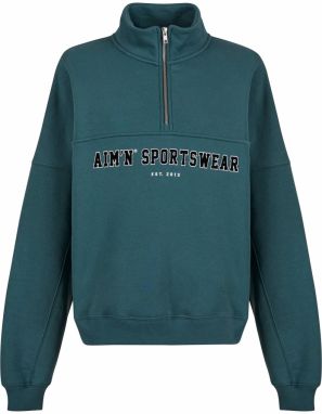 Aim'n Mikina  smaragdová / čierna / biela