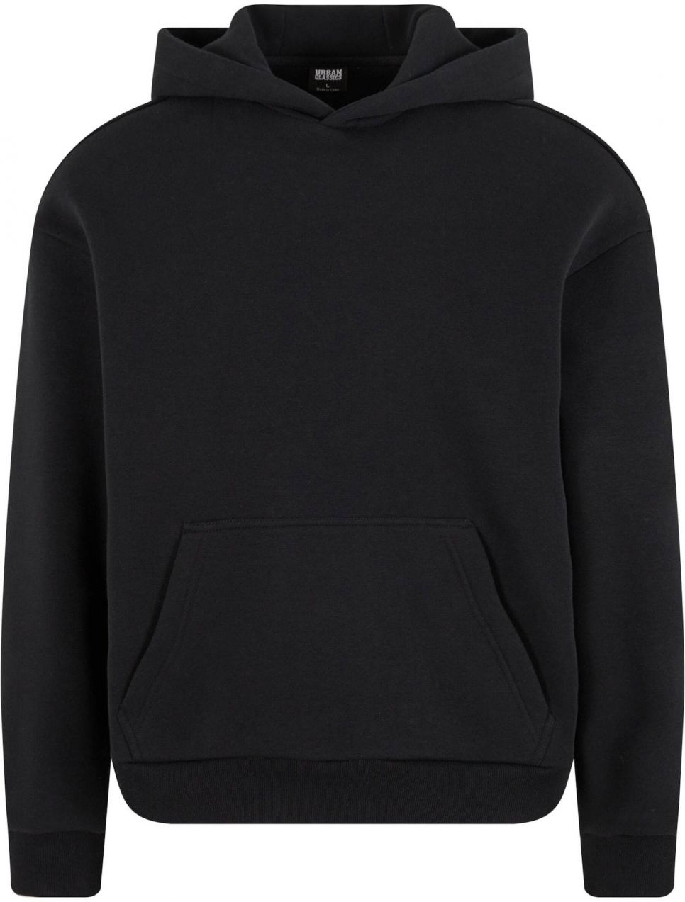 Urban Classics Mikina 'Fluffy'  čierna