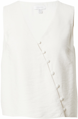 TOPSHOP Blúzka  šedobiela