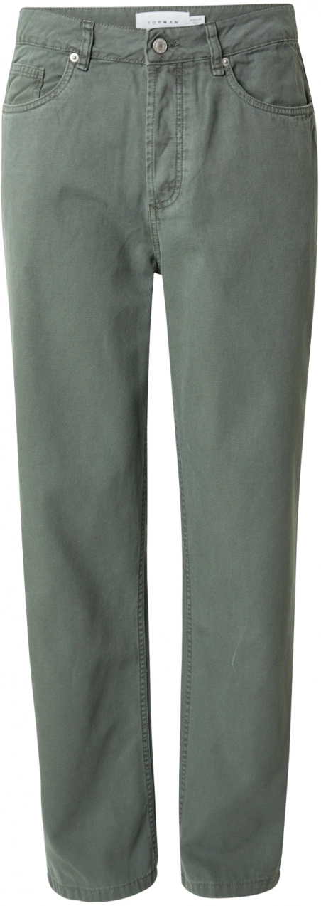 TOPMAN Nohavice  zelená