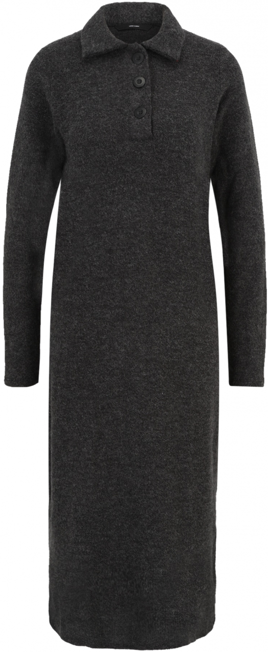 Vero Moda Tall Pletené šaty 'VMEBBA'  tmavosivá