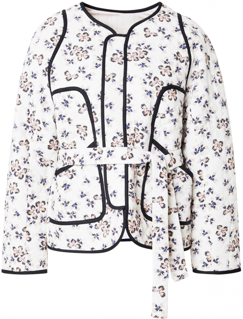 Munthe Prechodná bunda 'SAIKO'  béžová / modrá / sivobéžová / čierna