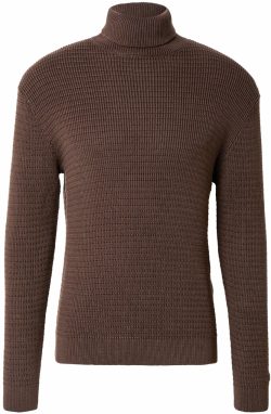 SELECTED HOMME Sveter 'SLHTHEO'  čokoládová
