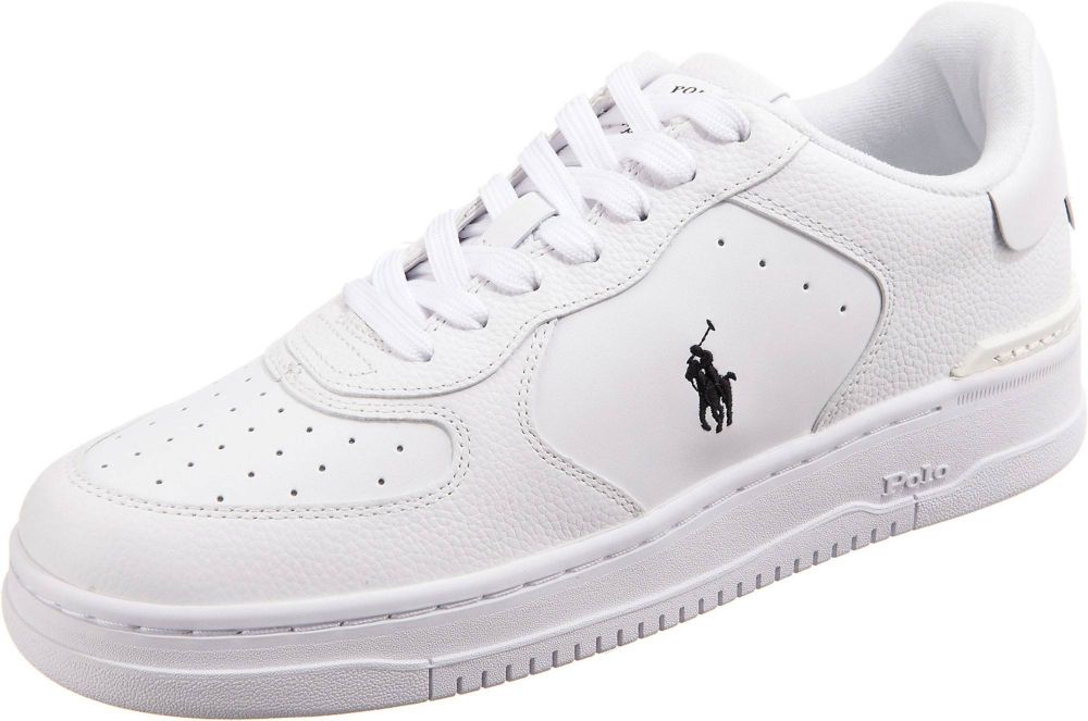 Polo Ralph Lauren Nízke tenisky 'Masters Court'  čierna / biela