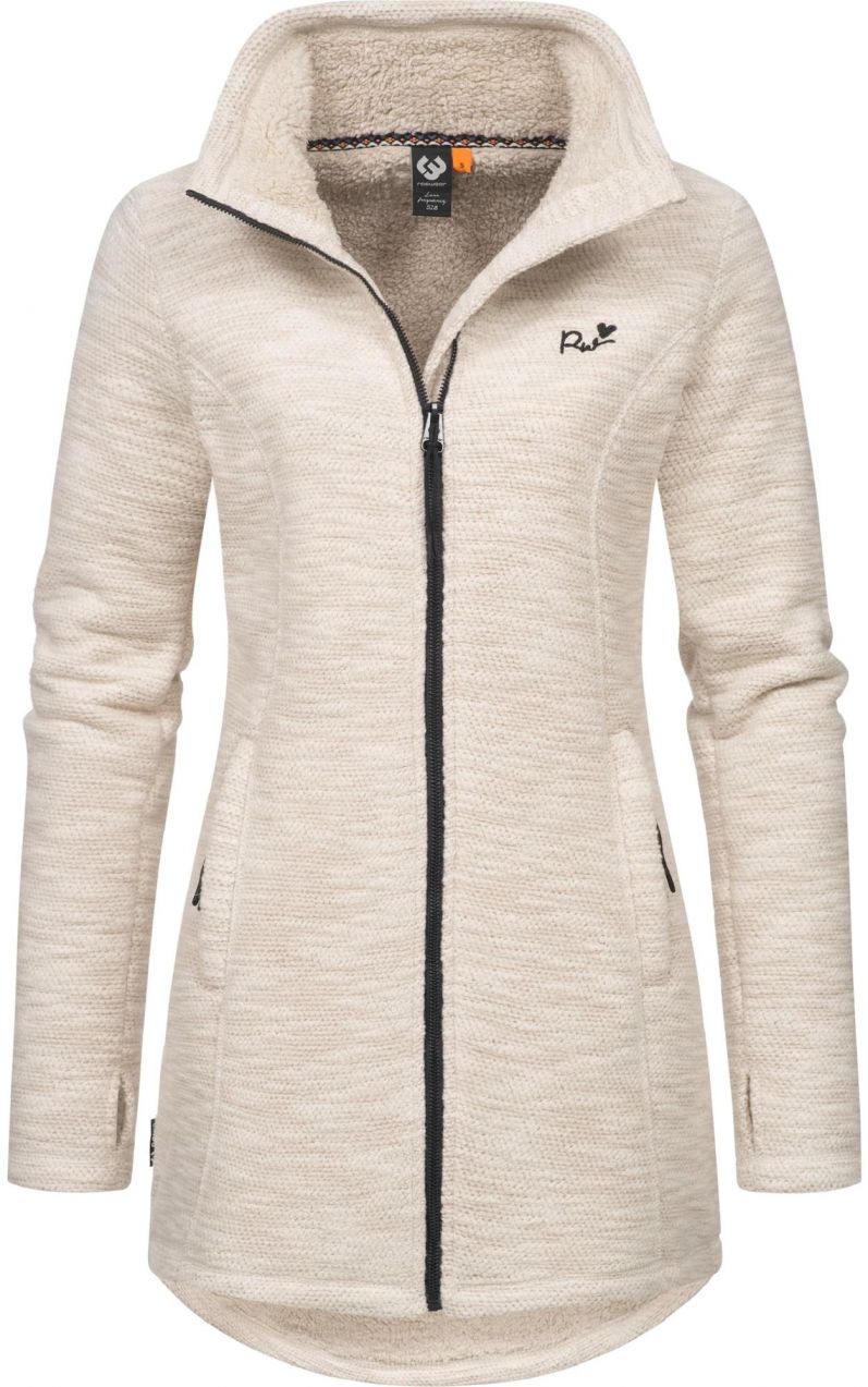 Ragwear Kardigán 'Miram'  béžová / čierna