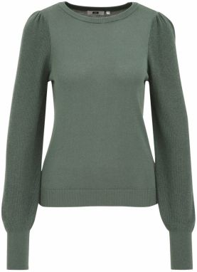 WE Fashion Sveter 'Trui met'  zelená
