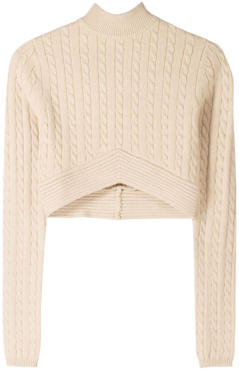 Bershka Sveter  piesková