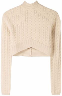 Bershka Sveter  piesková