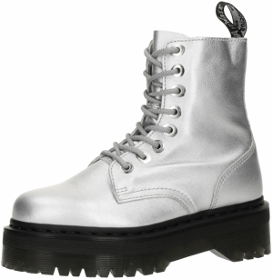 Dr. Martens Šnurovacie členkové čižmy 'Jadon'  strieborná