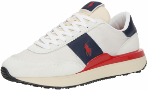 Polo Ralph Lauren Nízke tenisky 'TRAIN 89'  piesková / námornícka modrá / červená / biela