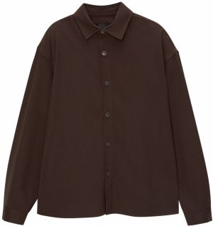 Pull&Bear Košeľa  čokoládová