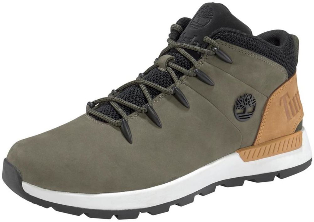 TIMBERLAND Šnurovacie čižmy 'Sprint Trekker'  svetlohnedá / kaki / čierna