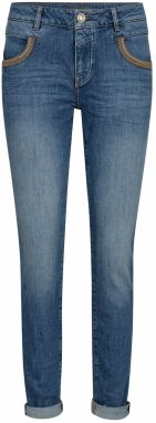 MOS MOSH Džínsy  modrá denim