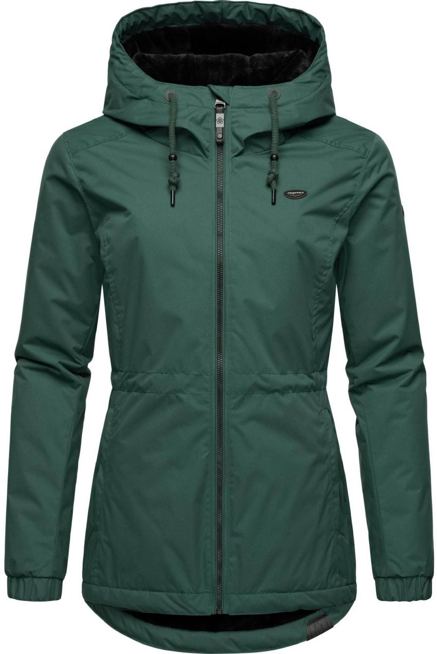 Ragwear Zimná bunda 'Dankka'  zelená