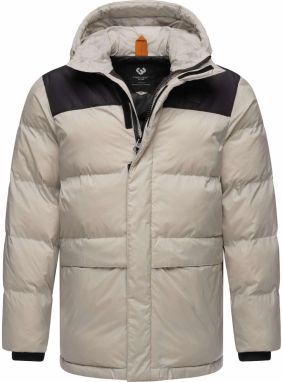 Ragwear Zimná bunda 'Mikkesh'  sivá / čierna