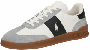 Polo Ralph Lauren Nízke tenisky 'HRT AERA'  svetlosivá / čierna / biela