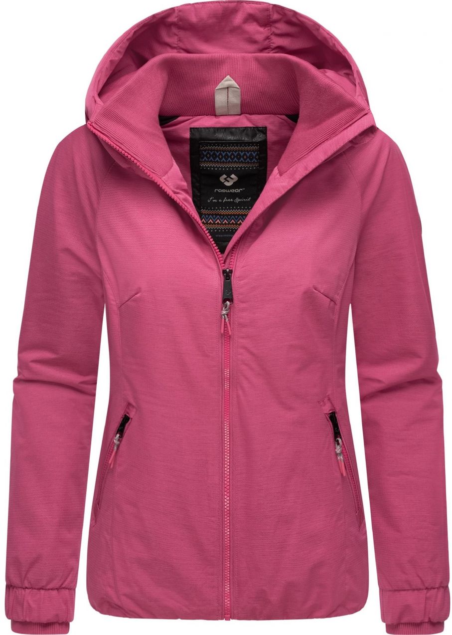 Ragwear Zimná bunda 'Dizzie'  ružová