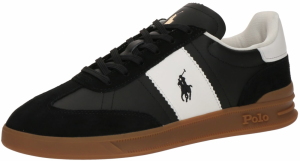Polo Ralph Lauren Nízke tenisky 'HRT AERA'  čierna / biela