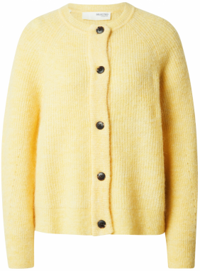SELECTED FEMME Kardigán 'SLFLulu'  svetložltá