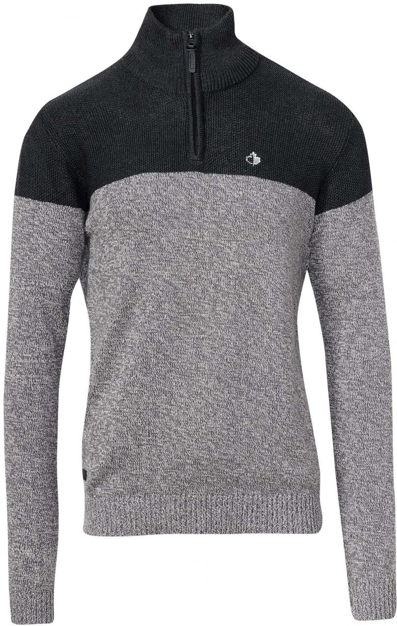 KOROSHI Sveter  sivá / čierna / biela