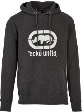Ecko Unlimited Mikina 'Base'  tmavosivá / biela