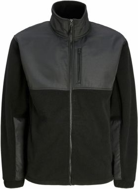 JACK & JONES Flisová bunda 'JCOLIMA'  čierna