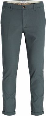 JACK & JONES Chino nohavice 'JPSTMarco Fury'  tmavosivá
