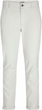 JACK & JONES Chino nohavice 'JPSTMarco JJFury'  svetlosivá