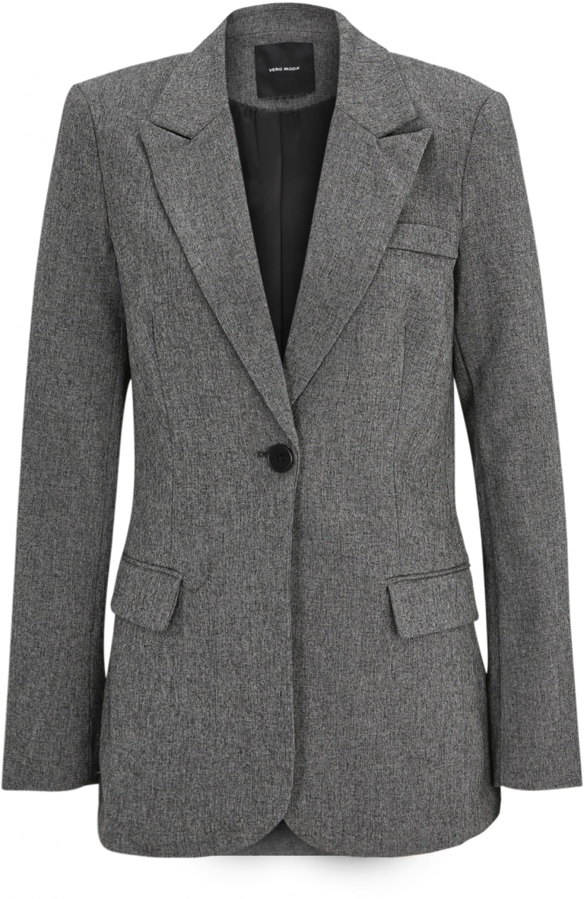 Vero Moda Tall Blejzer 'VMANNI'  sivá melírovaná