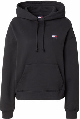 Tommy Jeans Mikina  čierna