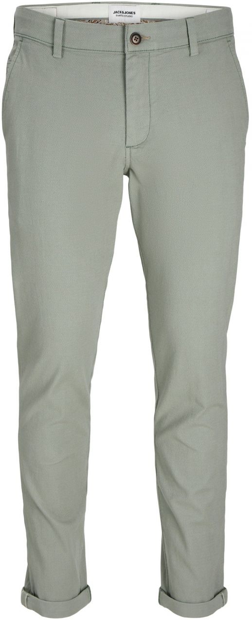 JACK & JONES Chino nohavice 'JPSTMarco JJFury'  pastelovo zelená
