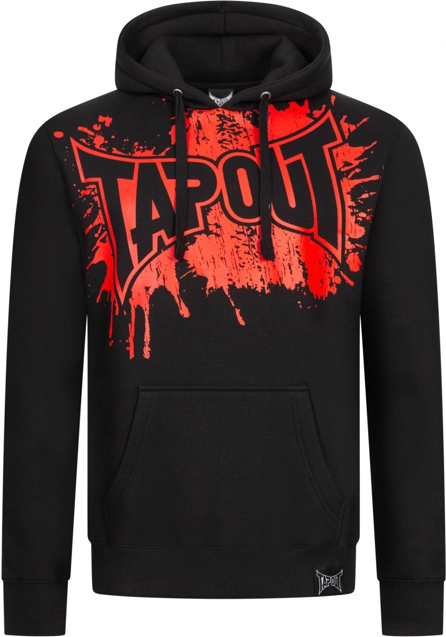 Tapout Mikina 'PACOMILA'  krvavo červená / čierna