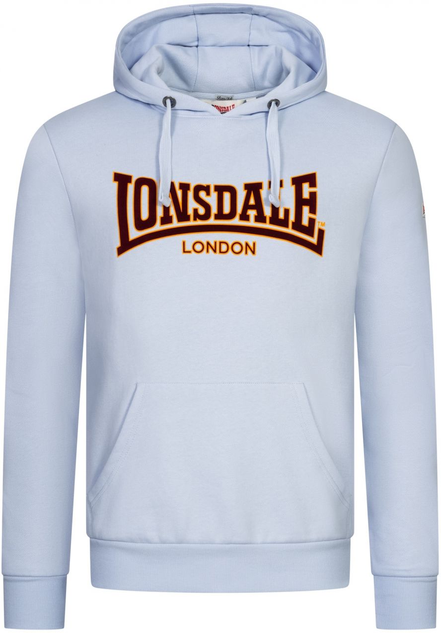 LONSDALE Mikina  modrá / hnedá / žltá